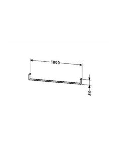 Duravit FO998600000 Fogo 39-3/8" X 1/2" Towel Rail Under Consoles
