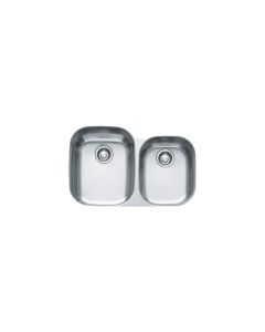 Franke RGX160 Regatta Undercounter Double Bowl Kitchen Sink In Stainless Steel