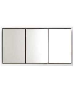 Wetstyle FRL72MEL-12-XY Frame Linea 71-7/8" L X 30 H X 5-3/4" D Furniture Medicine Mirror Cabinet Left-Wood Side Panel in Walnut Natural No Calico