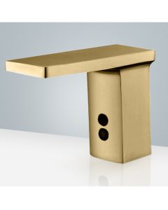 Fontana FS1101 Commercial 4.92" L X 6.69" H Automatic Sensor Faucet in Brushed Gold