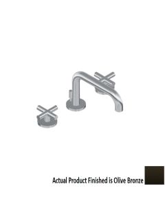 Graff G-6710-C17B-OB Terra 1.2 GPM Deck Mounted Widespread Lavatory Faucet in Olive Bronze 