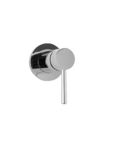 Graff G-8092-LM37S-PC-T M.E.25 Plate with Lever Handle in Polished Chrome