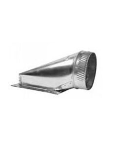 Gray Metal 7-161AD 7" Adhesive Top Takeoff with Damper