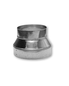 Gray Metal 4X3-311P Galvanized Reducer 4" X 3" - No Crimp