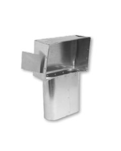 Gray Metal 12X6X7-5070 12" X 6" Oval Stackhead with 7" Collar