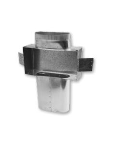 Gray Metal 10X6X6-5070D 10" X 6" Double Oval Stackhead with 6" Collar