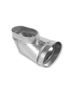 Gray Metal 5-511-NC Oval to Oval Reverse Boot 5" - No Crimp