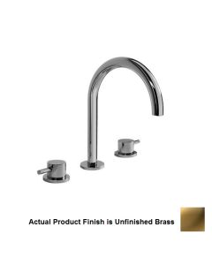 Graff G-6111-LM41B-UB M.E. 25 Widespread Lavatory Faucet in Unfinished Brass