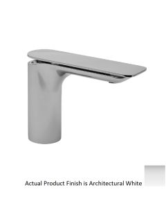 Graff G-6300-LM42-WT Sento 1.2 GPM Single Hole Bathroom Faucet in Architectural White