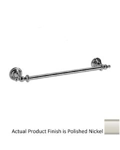 Graff G-9003-PN 18" Width Brass Towel Bar in Polished Nickel