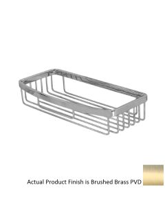 Graff G-9011-BB Square Shower Basket in Brushed Brass PVD