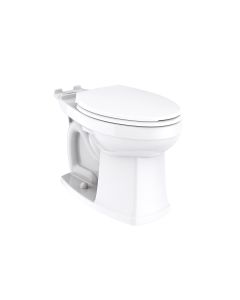 Gerber GAV31828 Avalanche® 1.28 GPF Elongated Toilet Bowl in White (Tank and Seat Sold Separately)