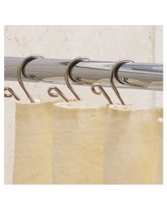 Ginger 1139R-6/SN 1139R/6-15 6 Foot Shower Curtain Rod In Satin Nickel