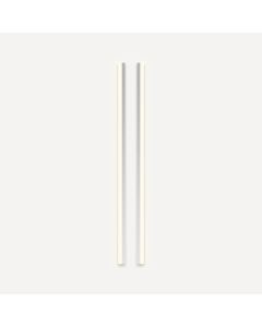 Robern GLA40ELPS3D Vesper 1-3/8" W X 39-3/8" H X 4-5/8" D Lighting In Style Edgeline with Soft White (3000K), Dimmable