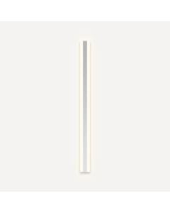 Robern GLB36ULSS3D Vesper 2" W x 36" H x 4" D LED Lighting in Outline Style with Warm White (3000K Temperature), Dimmable
