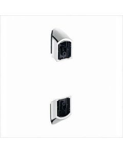 Grohe 28187AV0 Sensia Shower Bar Corner Wall Mounting Brackets in Starlight Chrome/Satin Nickel
