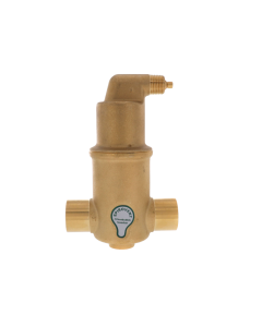 Granite GSPVCC07 Brass Air Separator Valve, 3/4" Solder