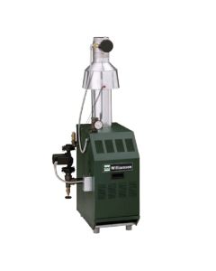 Williamson GWA-233-N-T-S3-W GWA Series 3 233 Input MBtu 84% AFUE Natural Gas Atmospheric Vent, Package Water Boiler, Taco 007, LWCO, Draft Hood Included