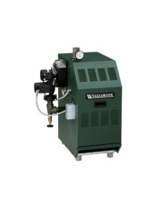 Williamson GWI-190-N-T-S3-W GWI Series 3 High Efficiency 190,000 BTU 84% AFUE Natural Gas Direct Vent Water Boiler, Intermittent Pilot, Taco 007