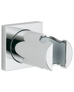 Grohe 27075000 Rsh Shower Holder, N Adj., Square Collar in Chrome