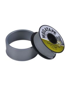 Hercules 15120 Megatape 1000" L X 1" W PTFE Tape in Gray