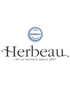 Herbeau 583120 ''Bonne Maman'' Fireclay Countertop, Plain White Finish