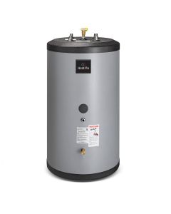 Heat-Flo HF80ST-C2 80 Gallon Stainless Steel Hot Water Booster / Storage Tanks with 2" FNPT Half Coupling