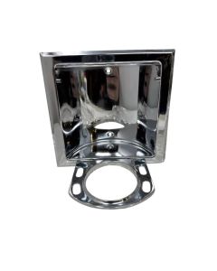 Hall-Mack HM-635-PC Wall Mounted Bathroom Soap Tumblers and Tooth Brush Holders in Polished Chrome
