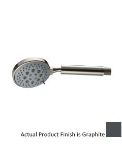 California Faucets HS083-20GRP 2 GPM Multi Function Hand Shower with Straight Handle in Graphite