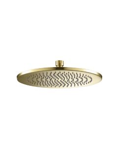 Isenberg HSB.10RSB Universal Fixtures™ 10" Diameter Single Function Rain Shower Head in Satin Brass PVD