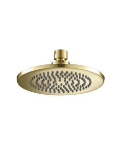 Isenberg HSB6R.SB Universal Fixtures™ 6" Diameter Single Function Rain Shower Head in Satin Brass PVD