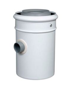 Centrotherm ICHDT46 Innoflue Concentric Polypropylene/St Horizontal Drain Tee ichdt46, 4 to 6"