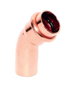 Legend 450-065P 1" Copper Press x Fitting 45° Street Elbow