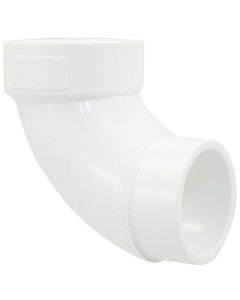 PVC DWV  LP302-080 8" Street Elbow 90° (Spg × Hub)