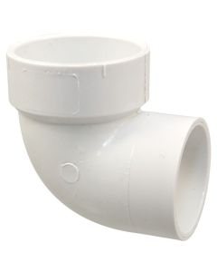 PVC DWV  LP333-020 2" Vent Street Elbow 90° (Hub × Spg) (Imported)