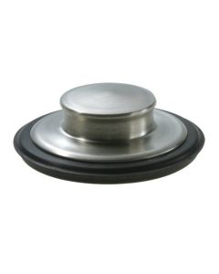 Insinkerator 74278D Kitchen Sink Stopper in Brushed Stainless Steel for InSinkErator Garbage Disposal