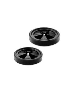 Insinkerator 74657D Mounting Gasket Kit in Black for InSinkErator Badger & Evolution Septic Assist Garbage Disposal (2-Pack)