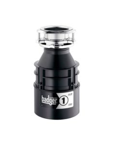 Insinkerator 79880-ISE Standard Badger 1 Garbage Disposal, 1/3 HP without Power Cord