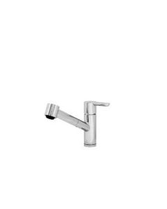 Julien 306013 Source Pull Down Kitchen Faucet with Dual Spray Head in Brushed Platinum