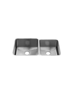 Julien 003236 Classic Stainless Steel Double Bowl Undermount Sink