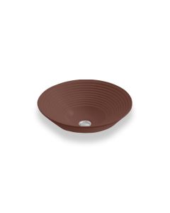 Kohler2191-V1 Turnings Vessel Bathroom Sink, Clay