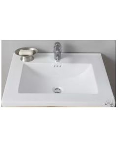 Empire Industries K24W1 Kira 24" Single Hole Ceramic Sink