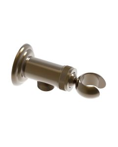Phylrich K6002/047 Wall Mounted Bracket for Hand Shower with 1/2" Outlet in Antique Brass