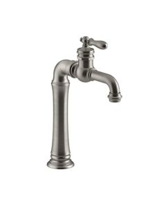 Kohler 99268-VS KOHLER K- Artifacts Gentleman's Bar Sink Faucet, Vibrant Stainless