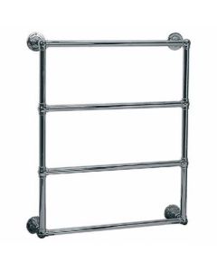 Lefroy Brooks LB-3200SE-CP Classic 1900 100 Watt, 33" H X 5" D X 27" W Sealed Electric Wall Mounted Towel Warmer in Polished Chrome