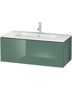 Duravit LC614201414 41" L X 19" W X 16" H Wall Mounted Single Drawer Vanity Base Only in Terra (Vanity Top Sold Separately)