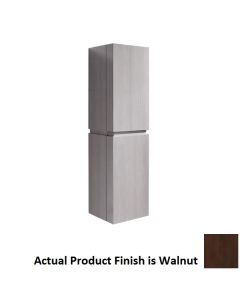 Madeli LCAS-161560-0002-WA Urban 16" Width Wall Mounted Linen Cabinet in Walnut