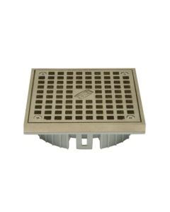 Zurn LC-FS05NI Plastic Floor Drain in Polished Nickel Bronze