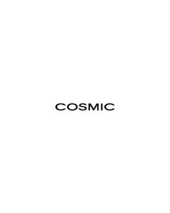 Cosmic 2260252 Bright Glass Cup Holder in Stainless Steel