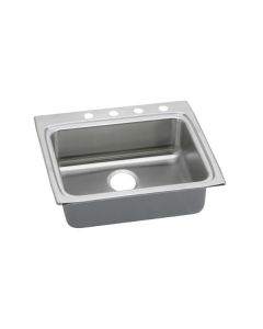 Elkay LRAD2522503 3-Hole Gourmet 22-Inch X 25-Inch Single Basin Drop-Inch Stainless Steel Kitchen Sink